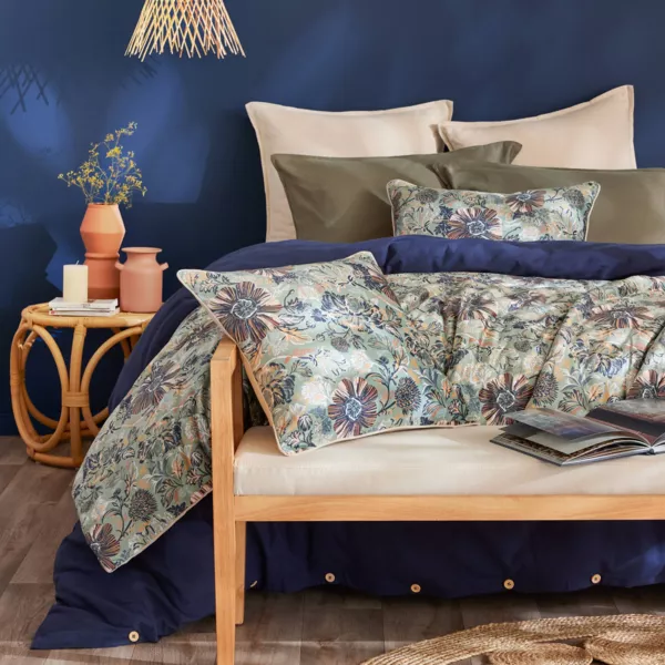 Piumone in velluto (90 x 220 cm) Dolores Verde