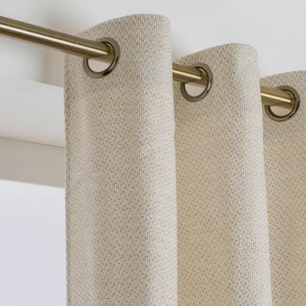 Rideau effet chin (140 x 240 cm) James Beige sable