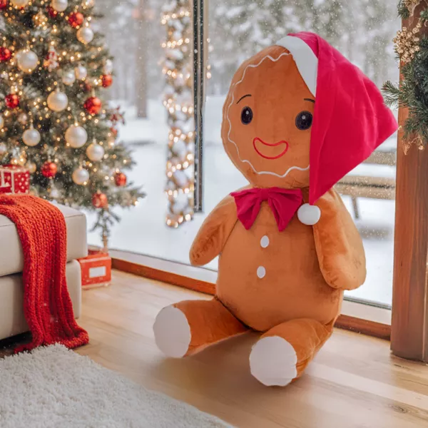 Plschtier (H100 cm) Albin der Lebkuchen Braun