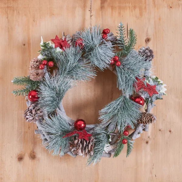 Weihnachtskranz Natur