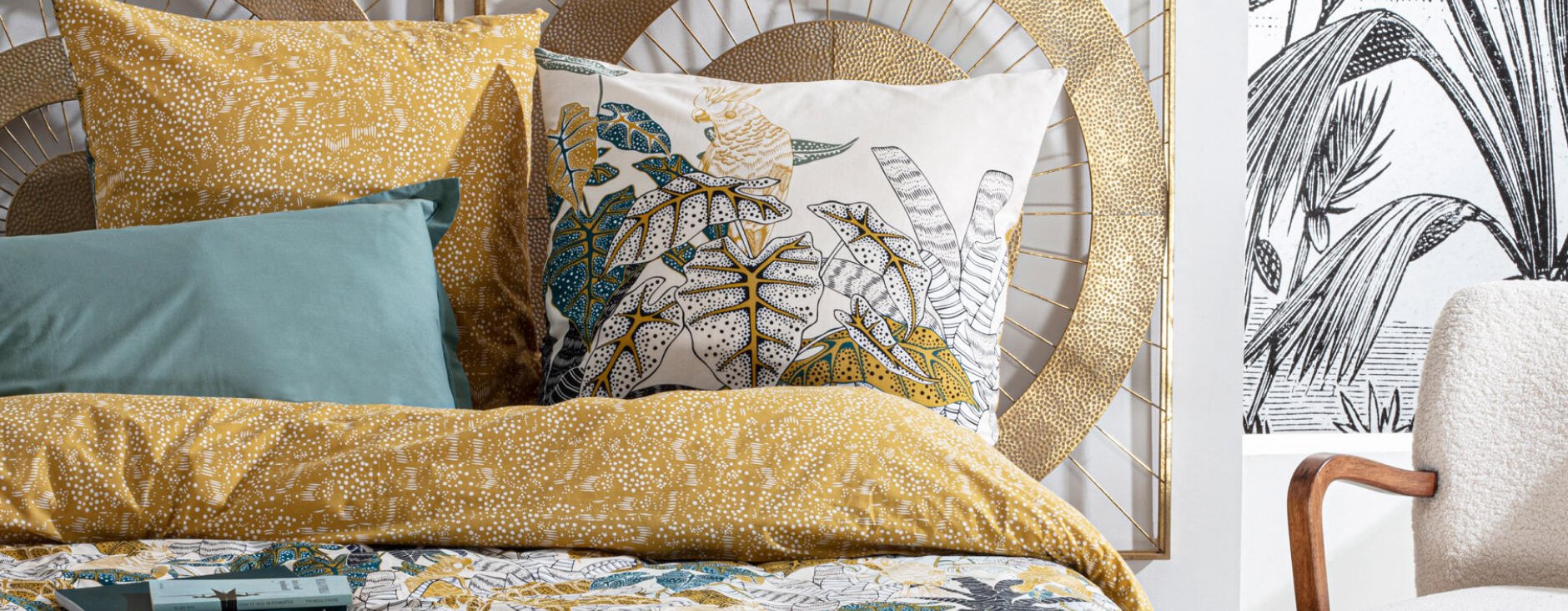 Linge de maison - Linge de lit, Rideau et voilage, Coussin - Eminza