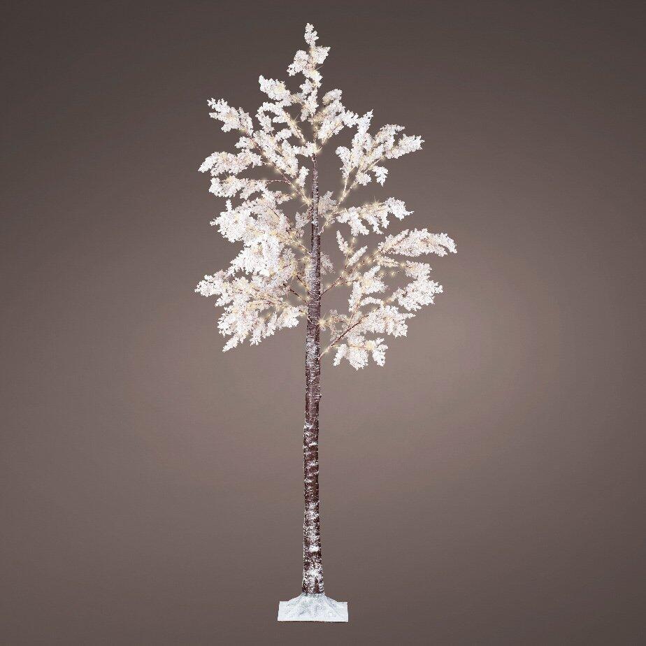 Arbre lumineux Blanc chaud H 90 cm pour Intérieur - Sapins fibre optique et arbres  lumineux - Décomania