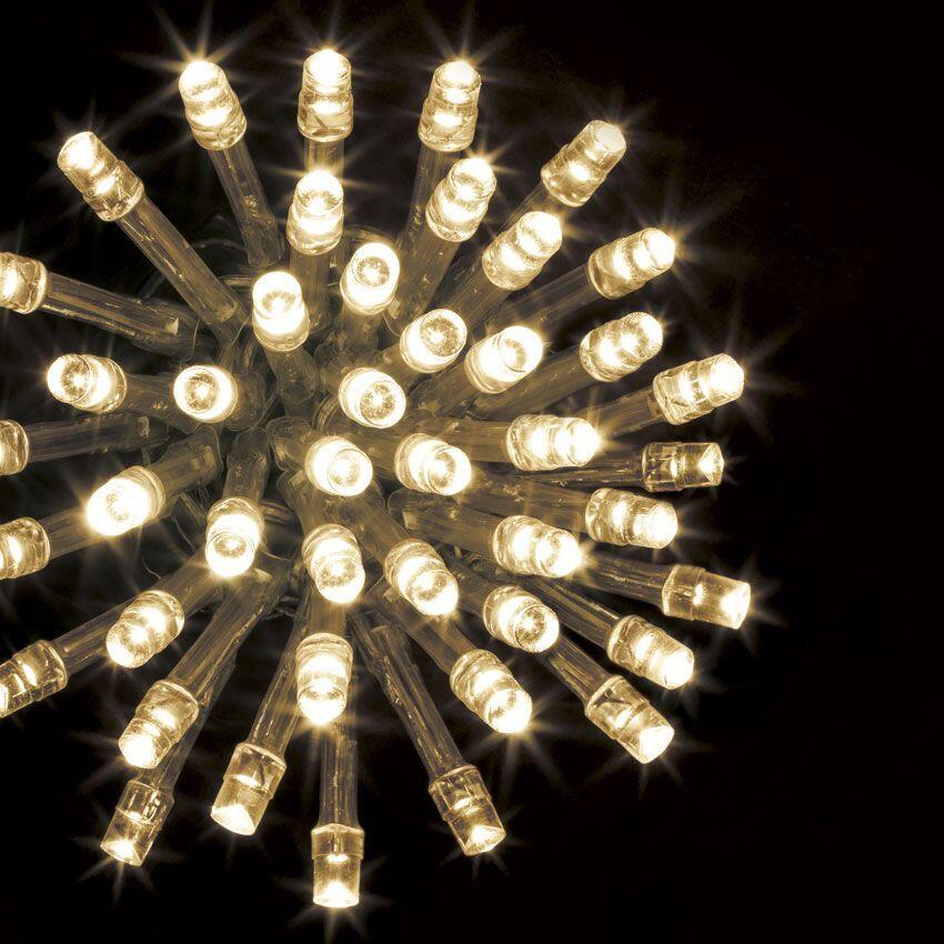 Guirlande lumineuse Boa 5,60 m Blanc chaud 768 LED CN - Décoration lumineuse  - Eminza