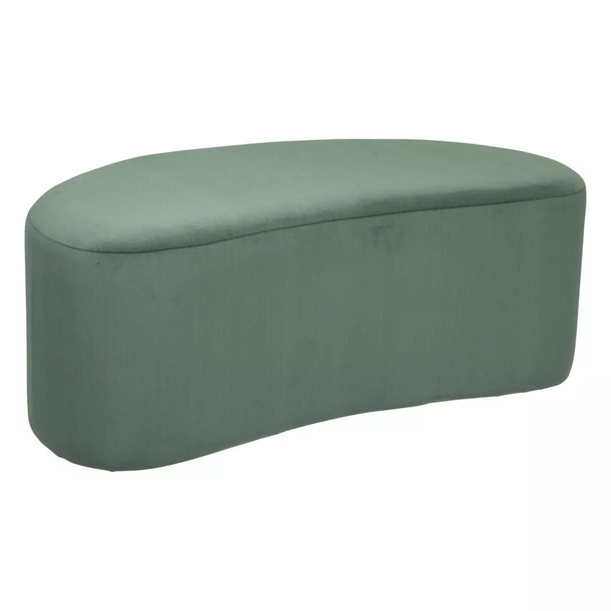 Banc velours Malone Vert  1