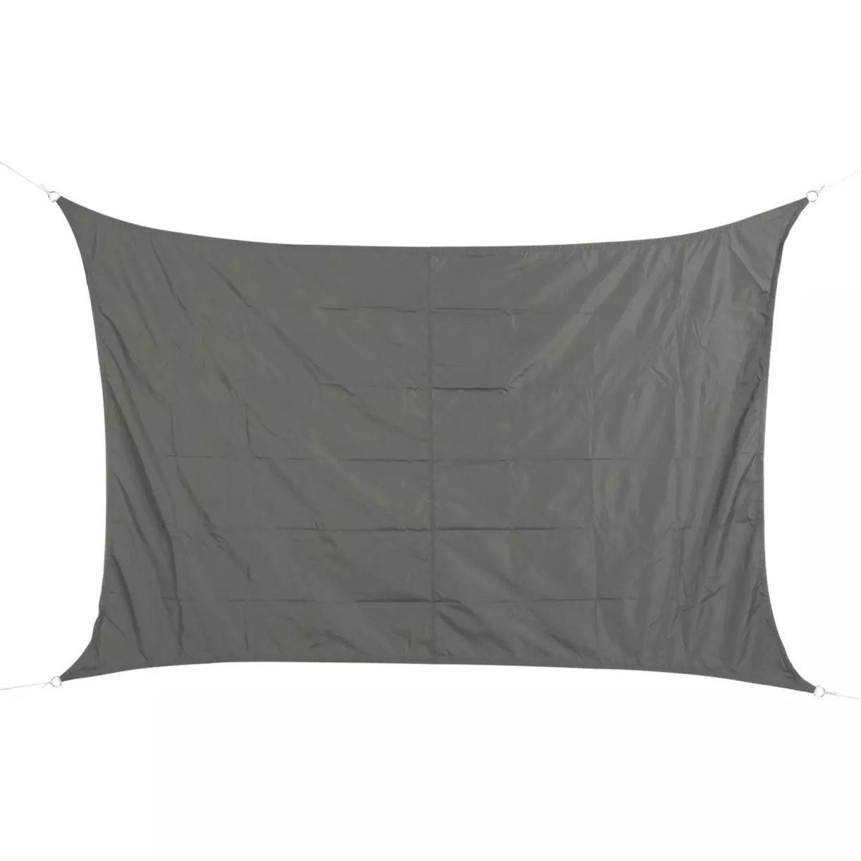 Vela de sombra Rectangular (2 x 3 m) Curacao - Gris 1