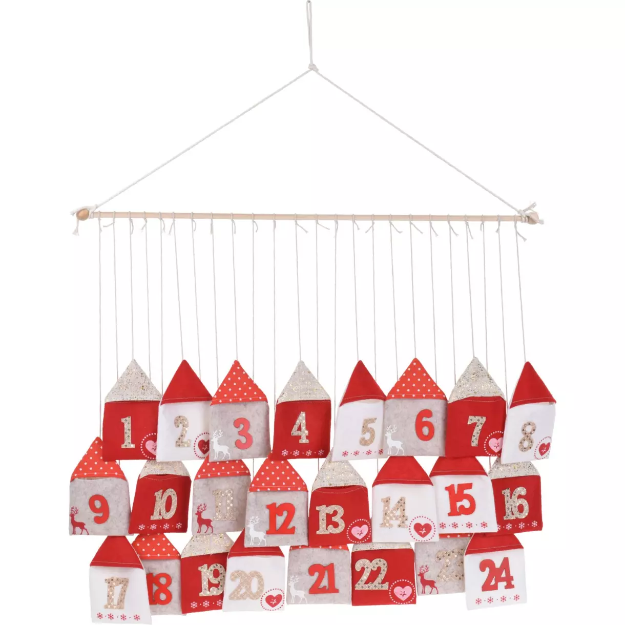 Calendrier de l'Avent Maisonnettes 1