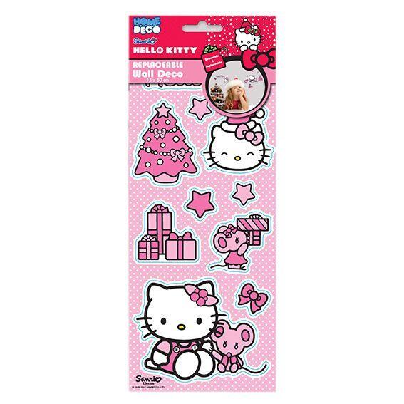 Stickers pour fenêtre replaçables Hello Kitty Mix 1