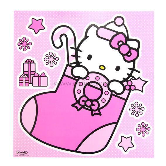 Raamstickers Hello Kitty XXL  1