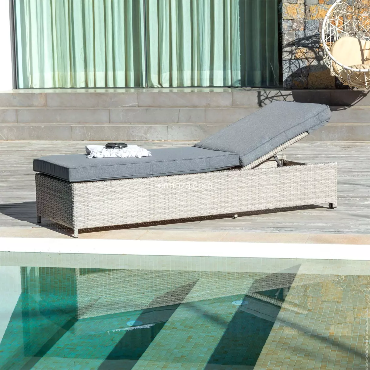 Tumbona Tivoli - Gris 1