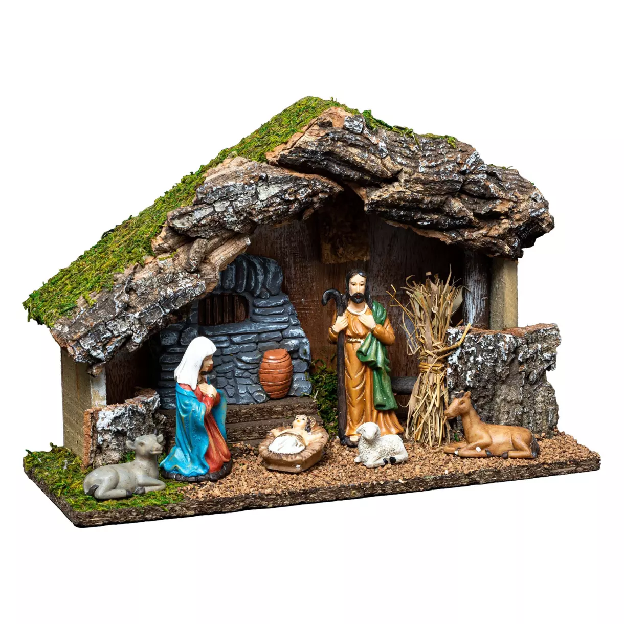 Crèche de Noël complète Sainte-Eugénie 1