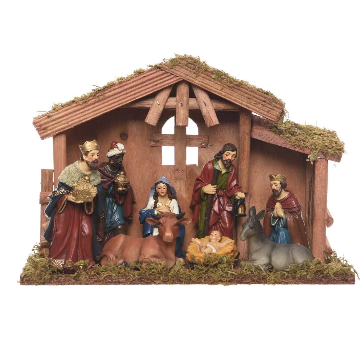 Crèche de Noël complète Saint-Daniel 1