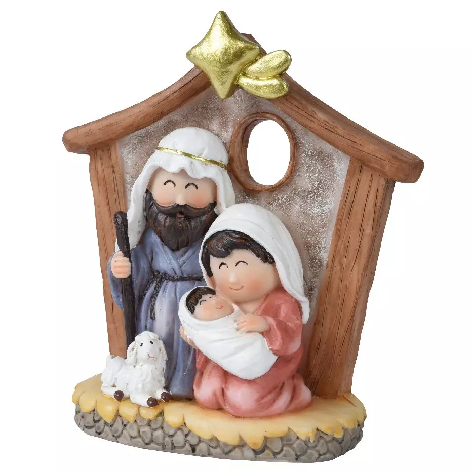 Crèche de Noël complète Saint-Jérémy 1