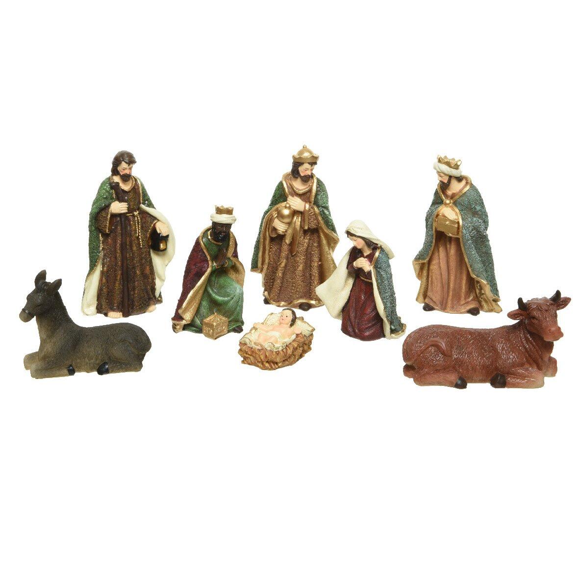 De 8 kleine kerstfiguren van Samuel 1
