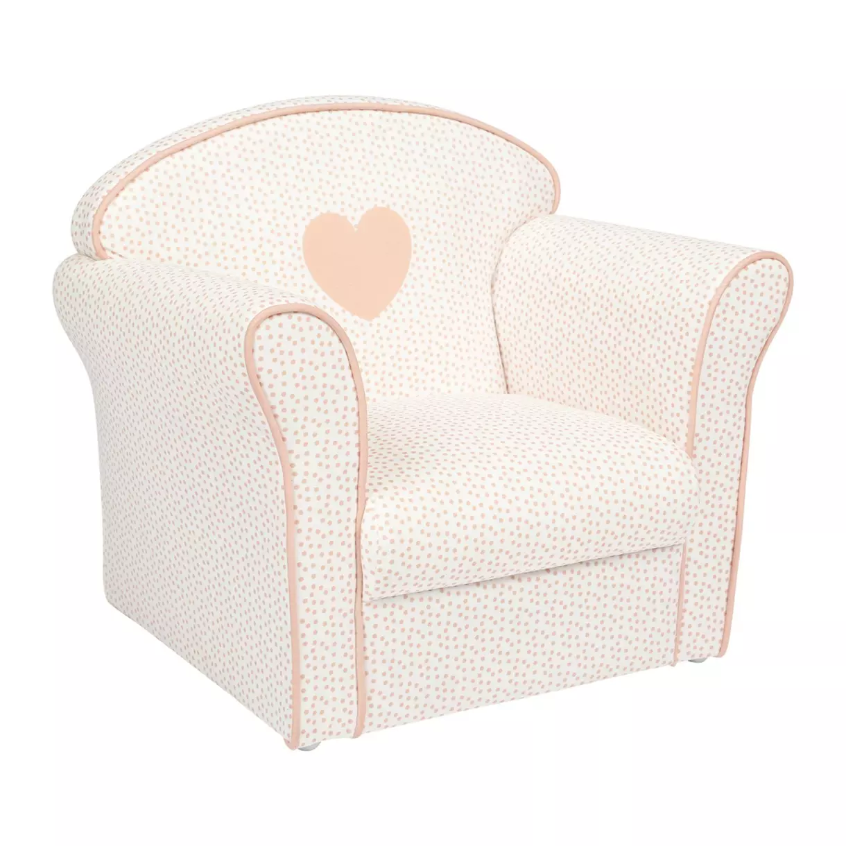 Kinderfauteuil Cœur Roze 1