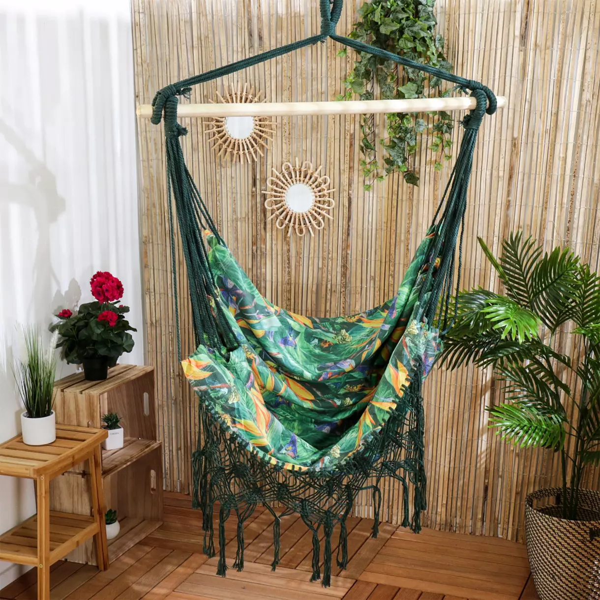 Fauteuil suspendu Tropic - Vert 1