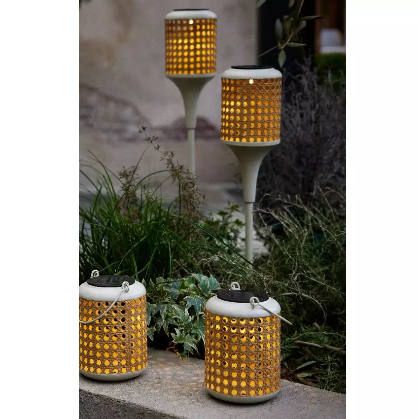 Lote de 4  luces solares Soly Beige 1