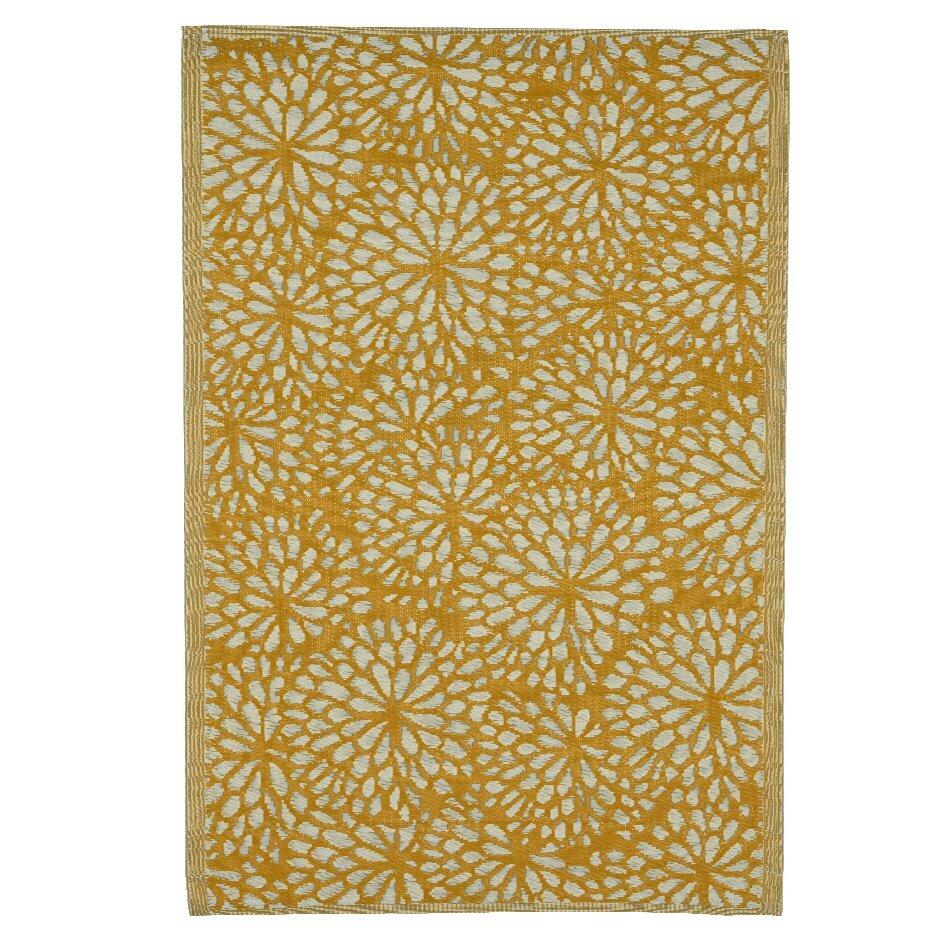 Outdoor-Teppich (120 x 180 cm) Stessy Gelb 1