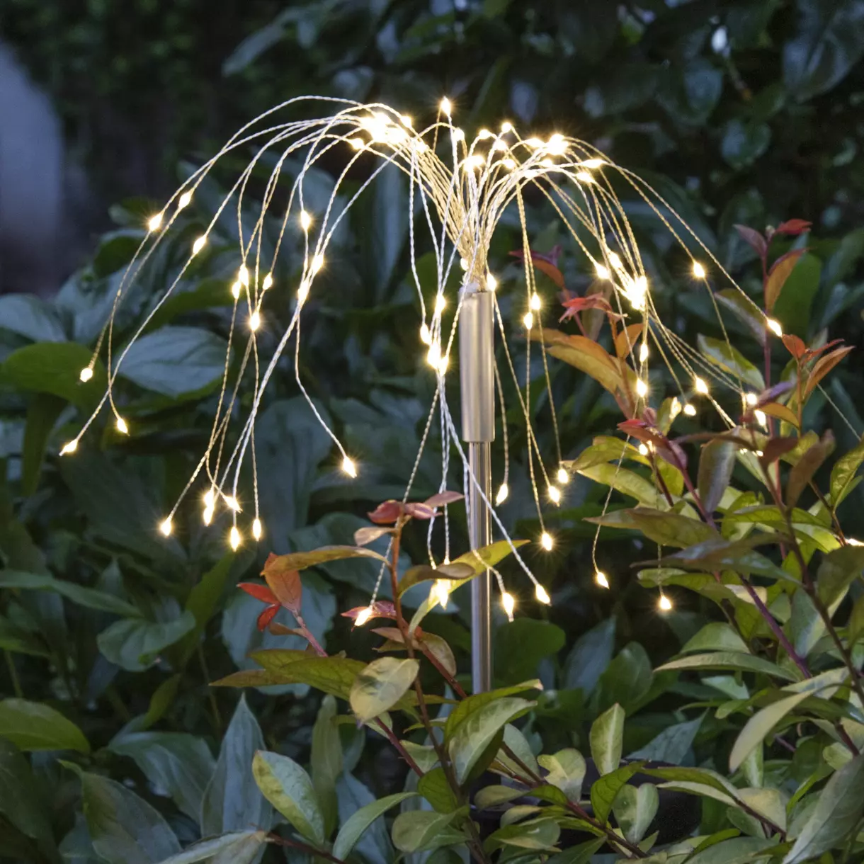 Lámpara de jardín solar Estrella polar  - Blanco calido 1