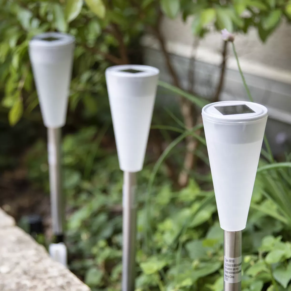 Set di 10 paletti solari da giardino Marly - Multicolore 1