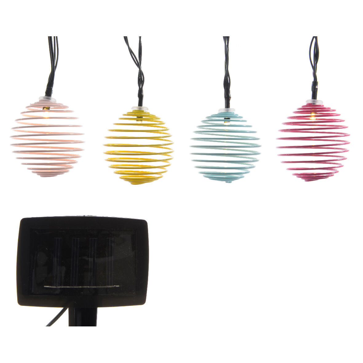 Guirlande solaire 10 LED Design - Multicolore 6