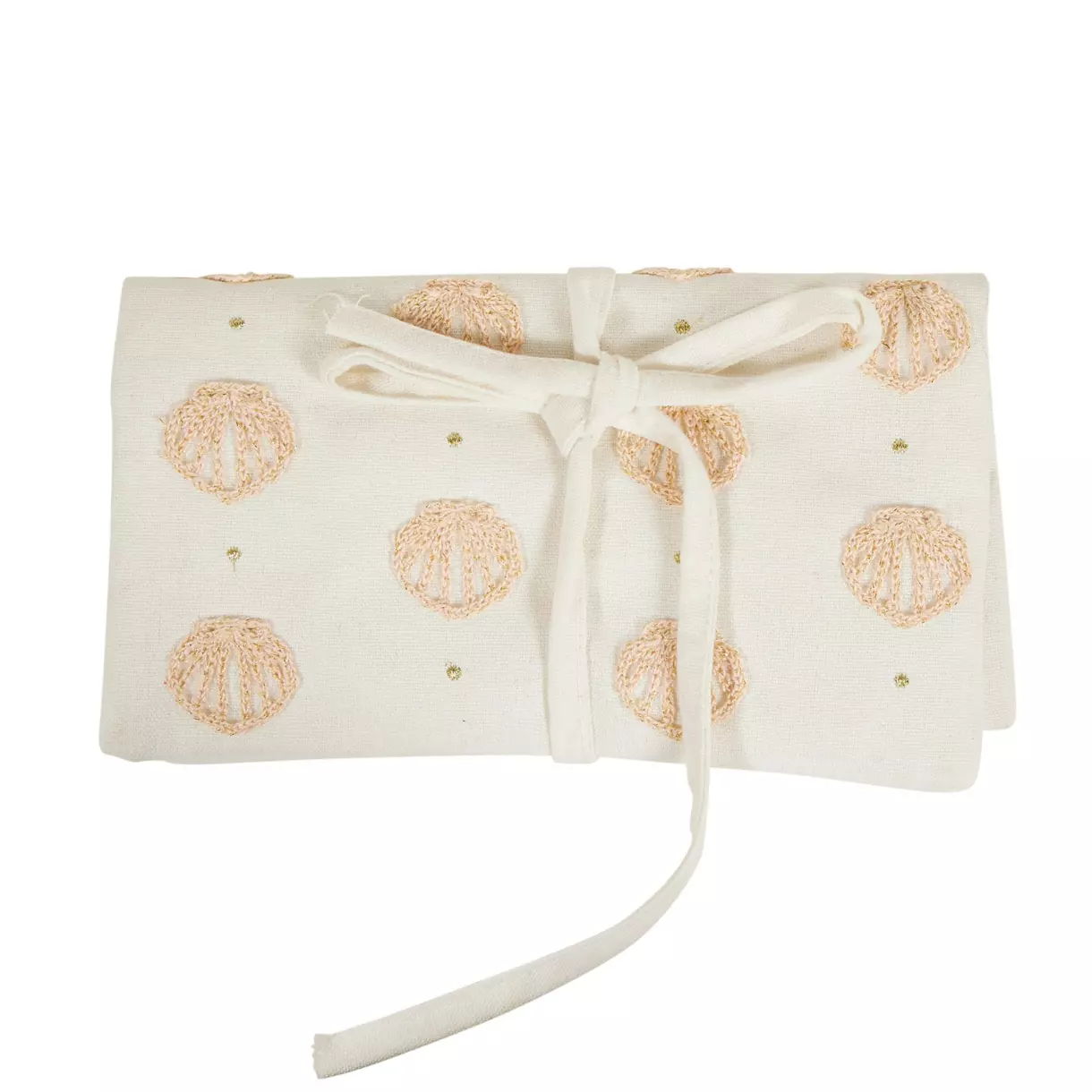 Bolsillo  de viaje para joyas Coquillage Rosa 1