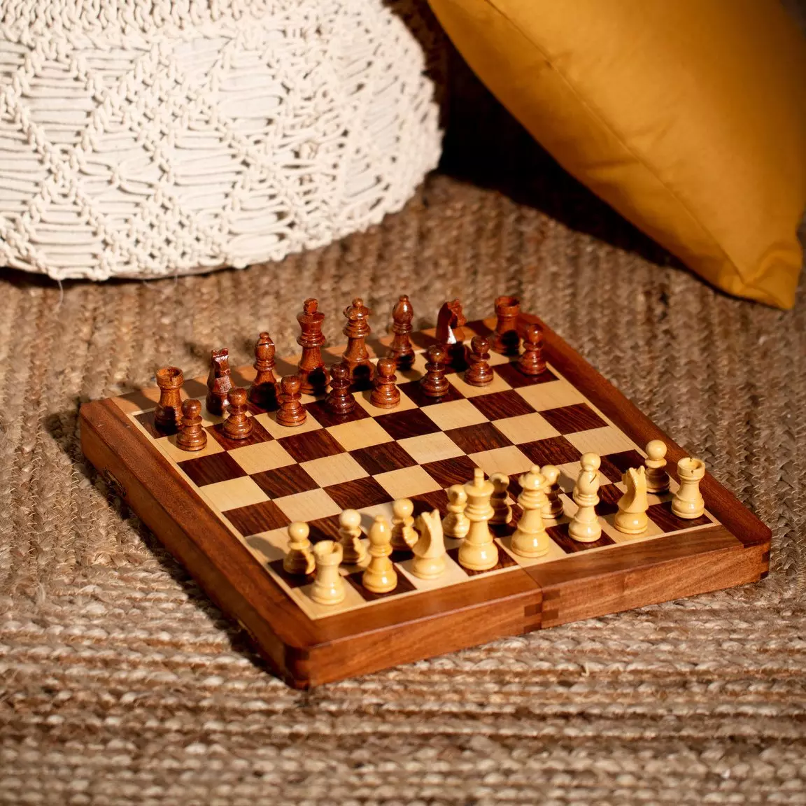 Jeu d'Echec Bois 1