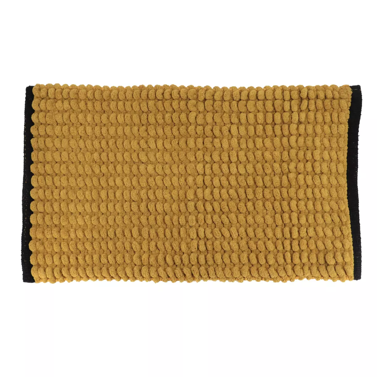 Tapis de bain (75 cm) Black Line Jaune ocre / noir 1