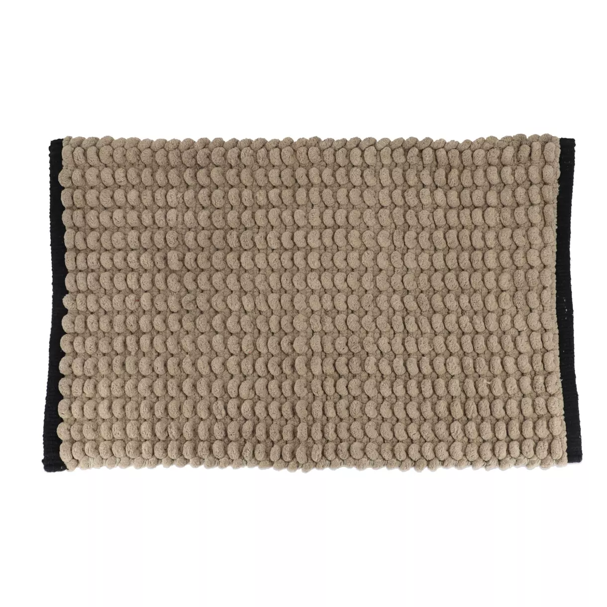 Alfombra para baño (75 cm) Black Line Gris cadena / negro 1