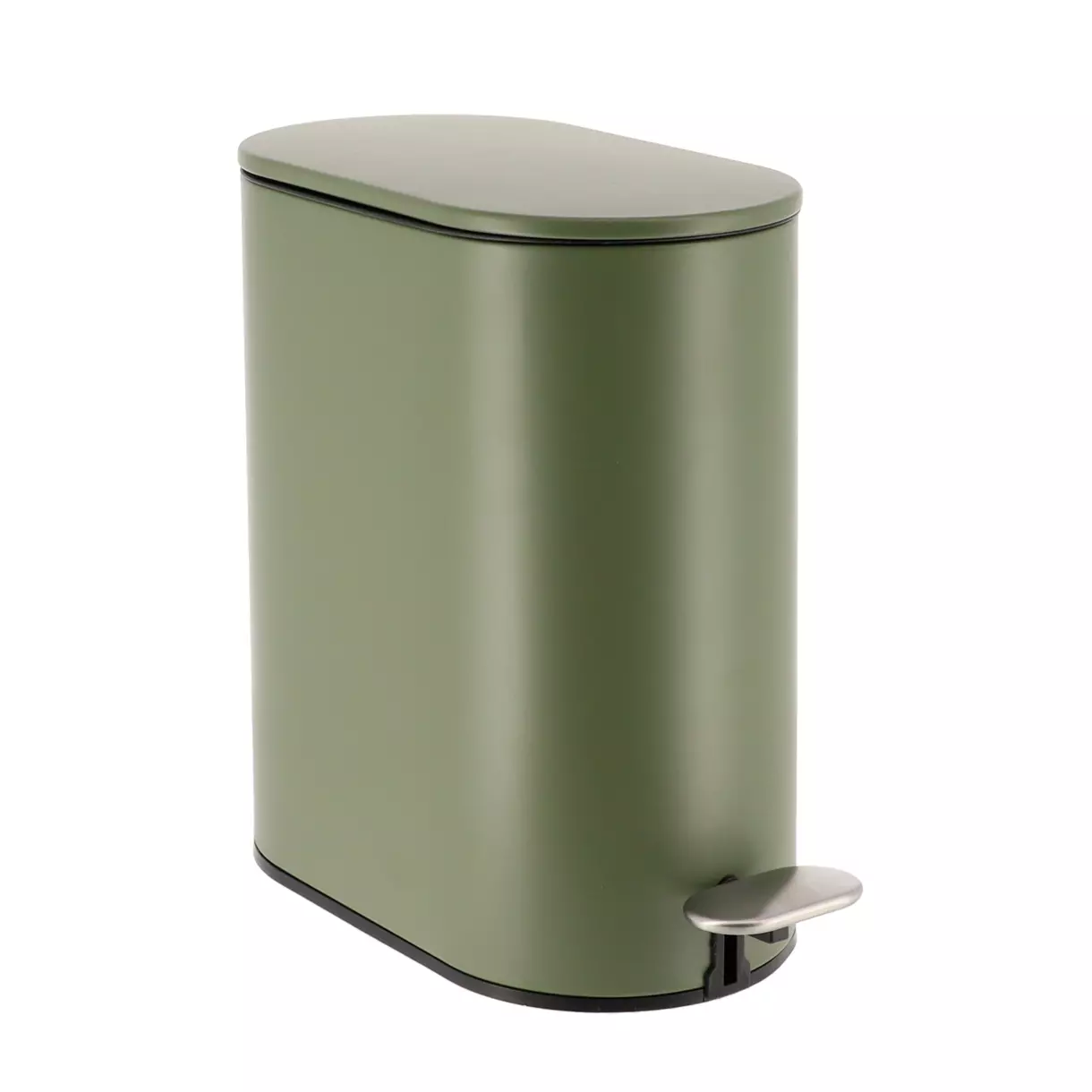 Cubo de pedal con freno de caida Black Line Kaki 1