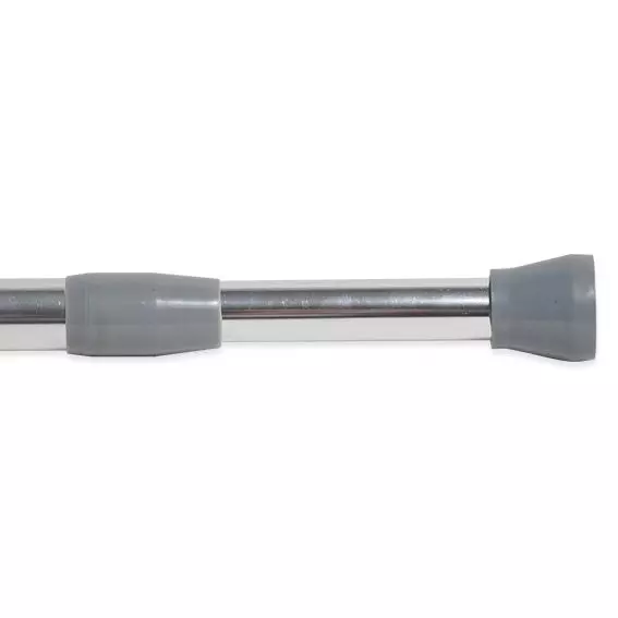 Barre de rideau de douche autobloquante (de 70 à 120 cm) Chrome 1