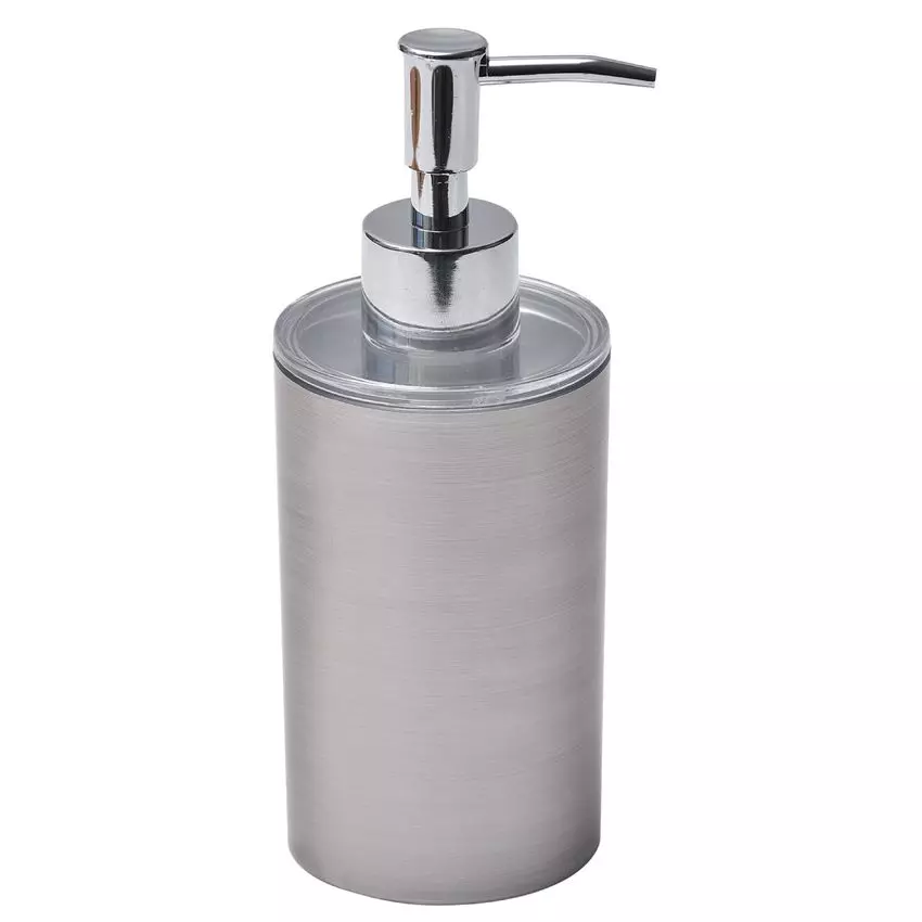 Dispensador de jabón de manos efecto metal 1