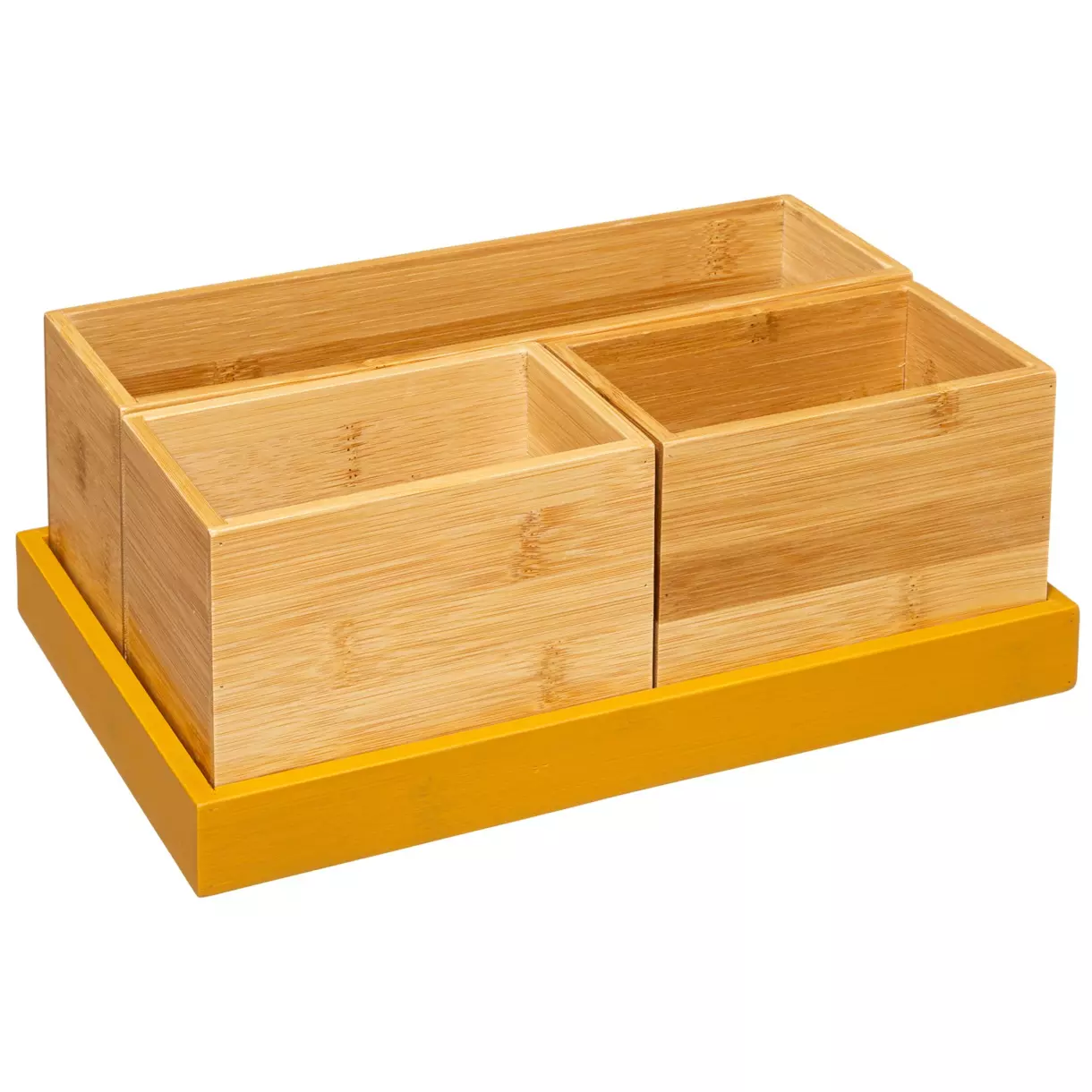 Set organisateur Modern Moutarde 1