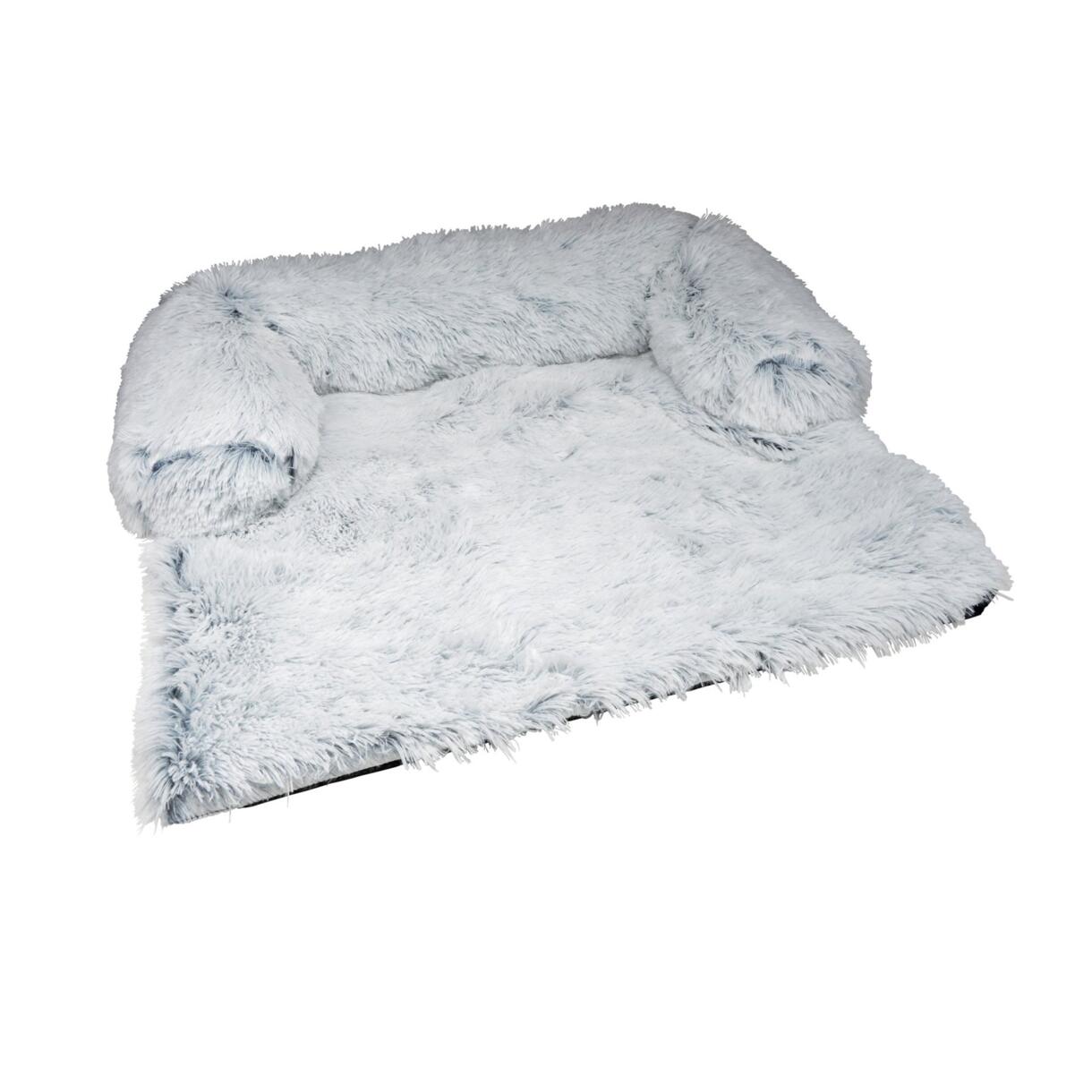 Sofaschutz für Hunde und Katzen mit Kissen Fluffy L80 cm Weiß 1