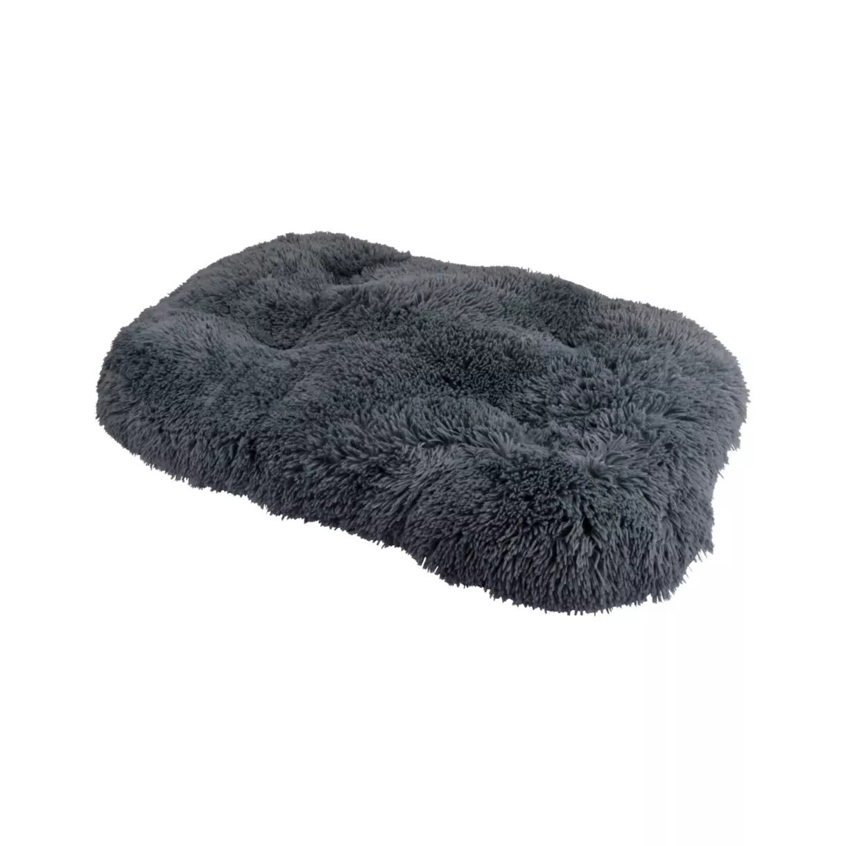 Colchón copos reversible Fluffy L77 cm Antrácita 1