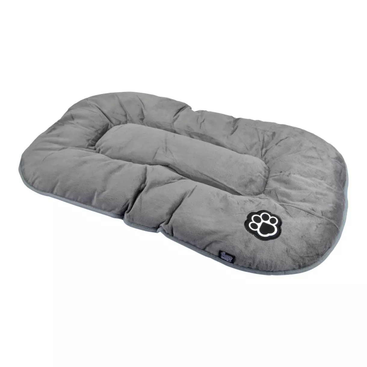 Matelas flocon réversible pour chat et chien Patchy L107 cm Gris/Noir 1