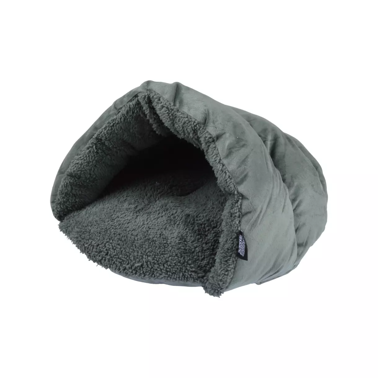 Niche chausson d'intérieur pour chat Sweet Cat L45 cm Vert foncé 1