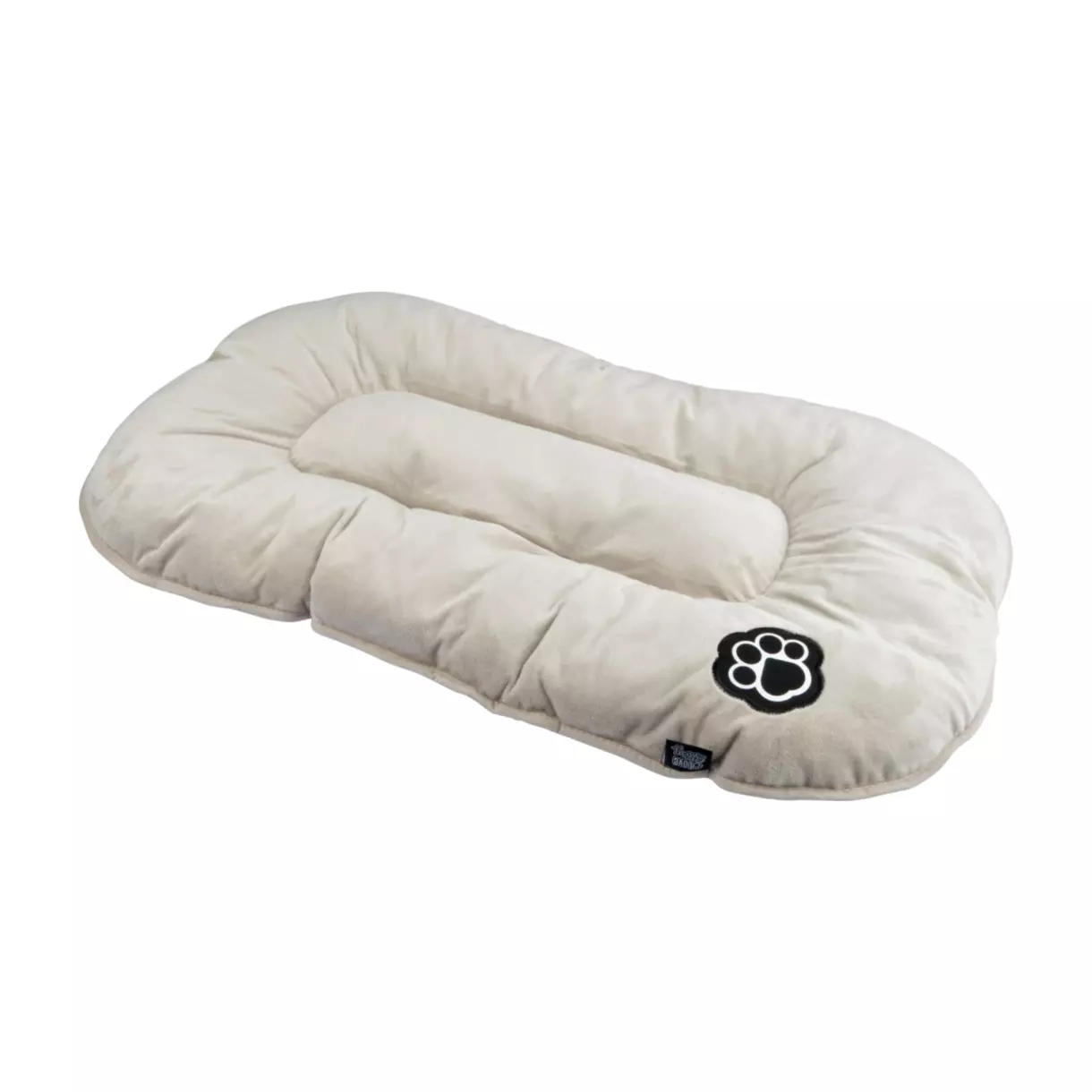 Colchón copos reversible Patchy L77 cm Almendra/Beige 1