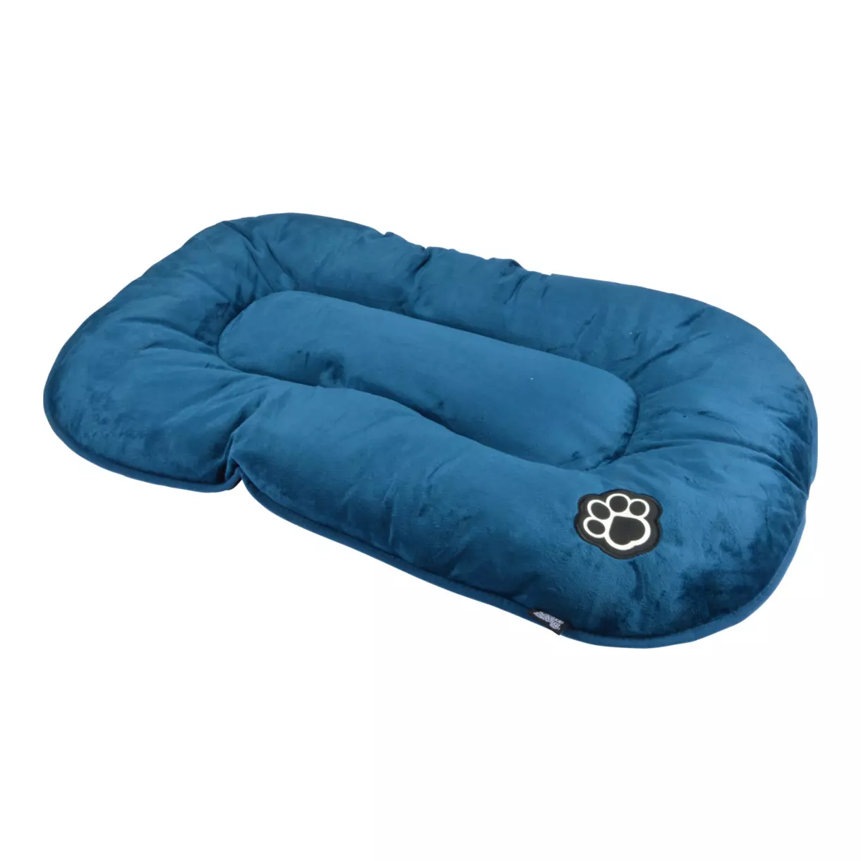 Colchón de láminas reversible Patchy L107 cm Azul/Carbón	 1