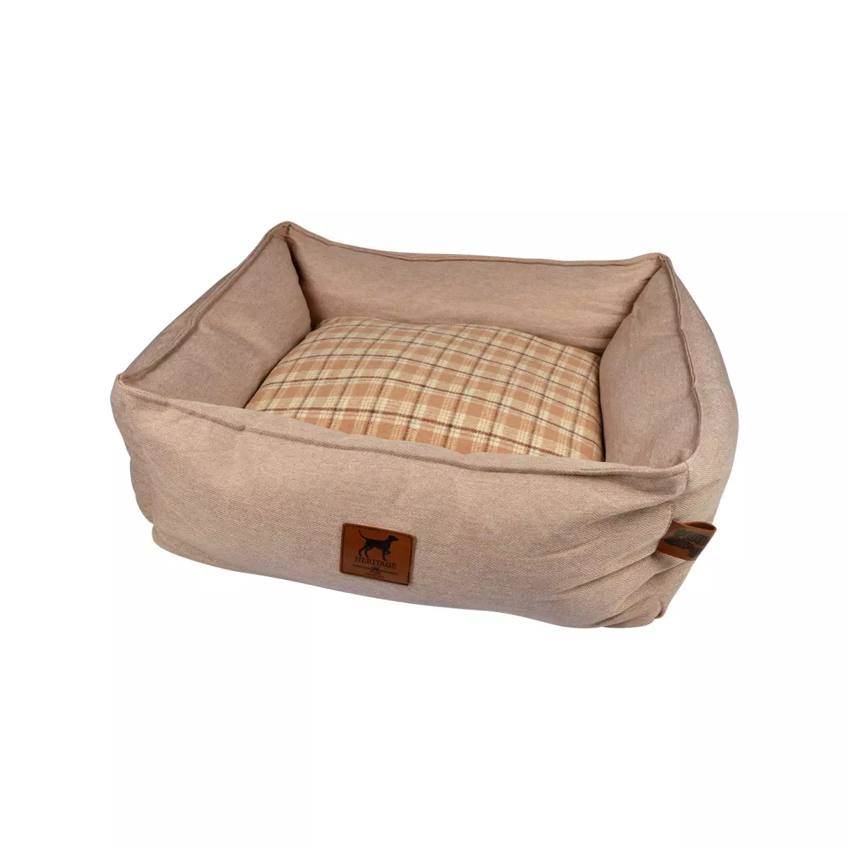 Panier rectangle pour  chat et chien Héritage L55 cm Ecru 1