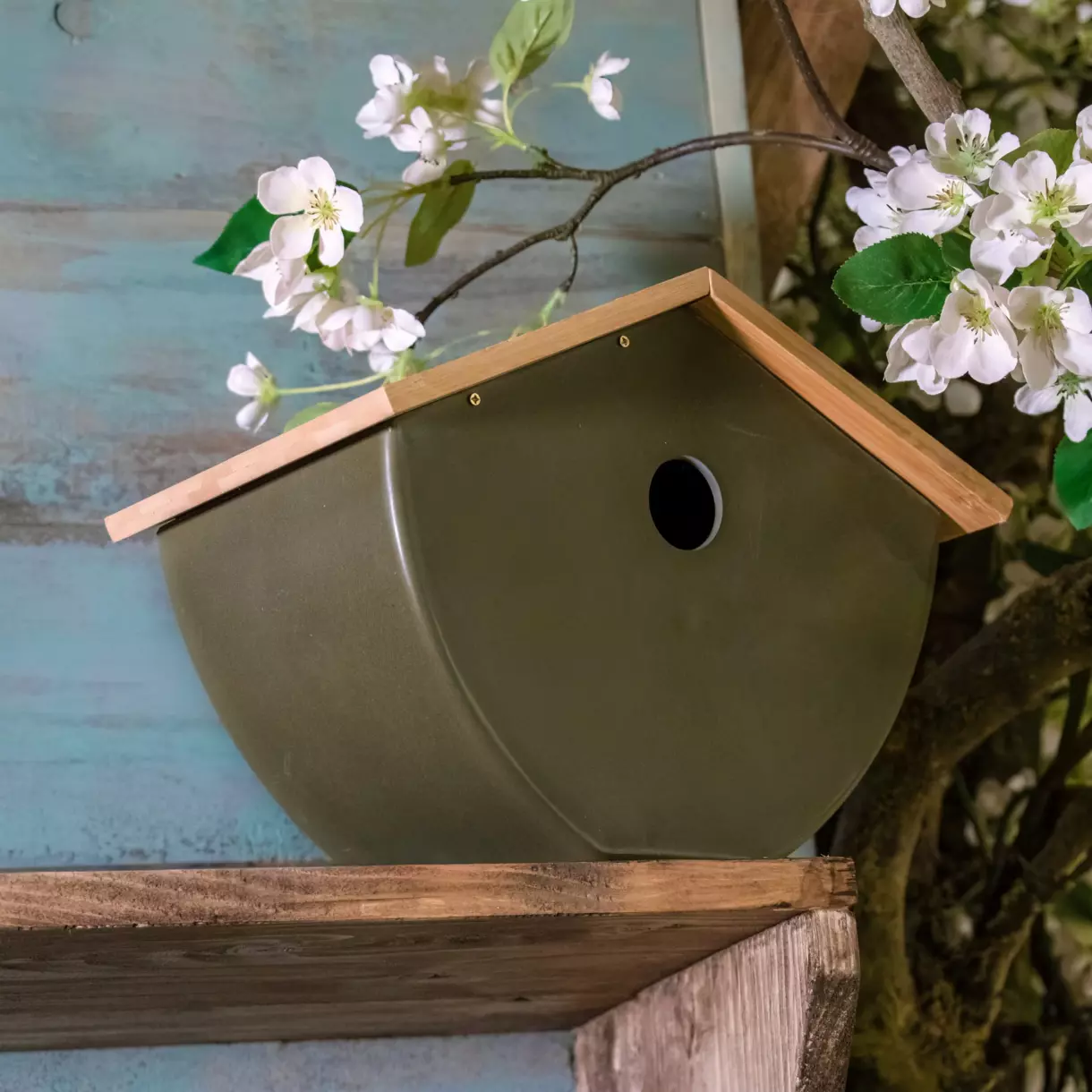Caja nido Floppy Verde caqui 1