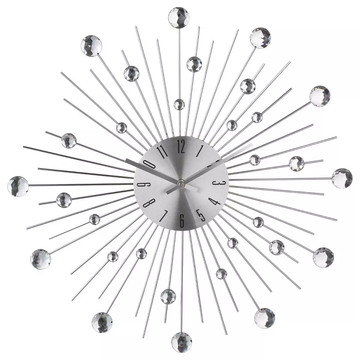 Reloj (D50) Strass Plata 1