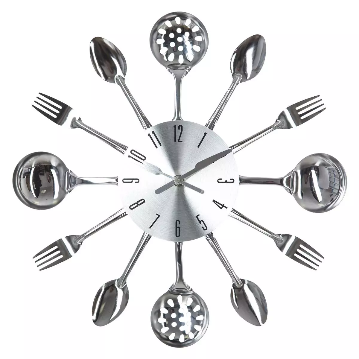 Reloj Utensilios Plata 1
