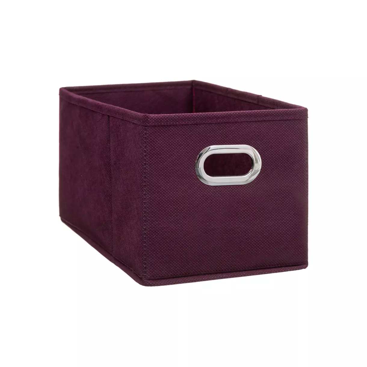 Cesta de almacenamiento (15 x 31 cm) Helena color berenjena 1
