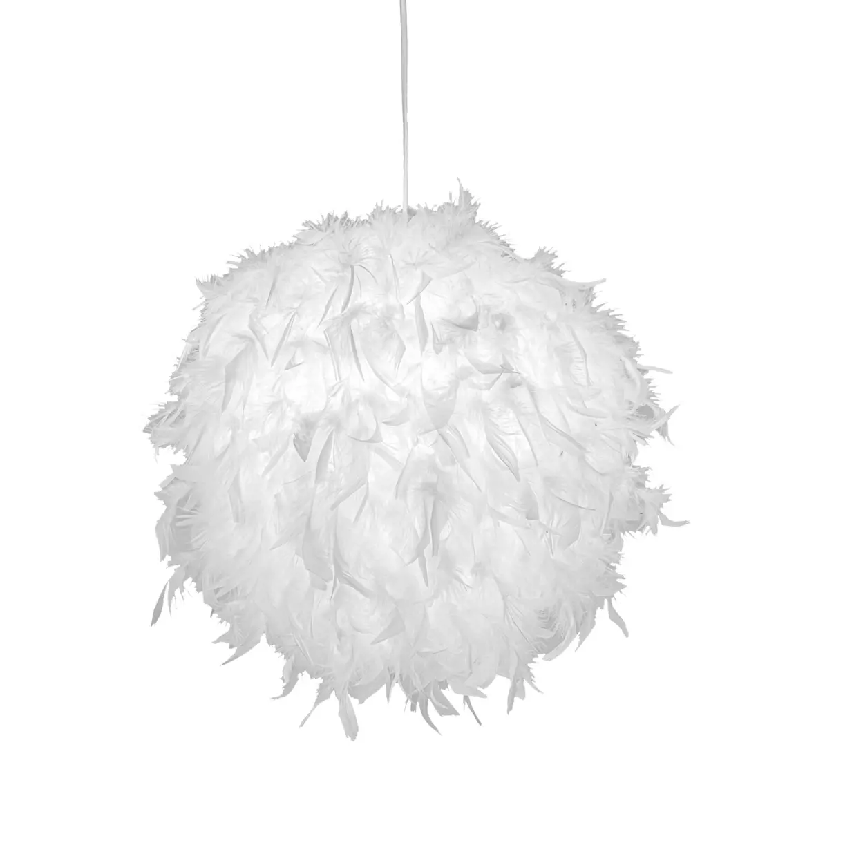 Bola colgante plume Hiver Blanco