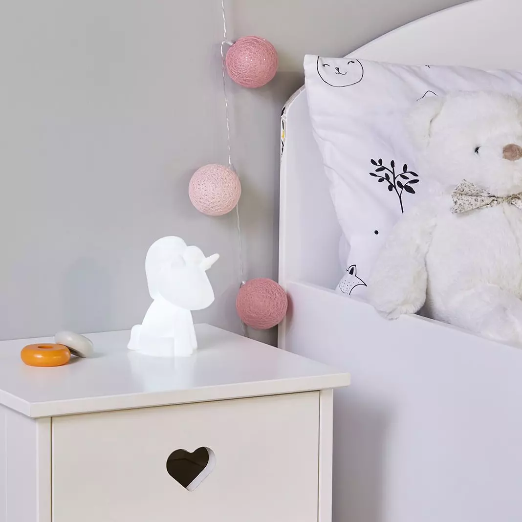 Veilleuse enfant Licorne Blanche