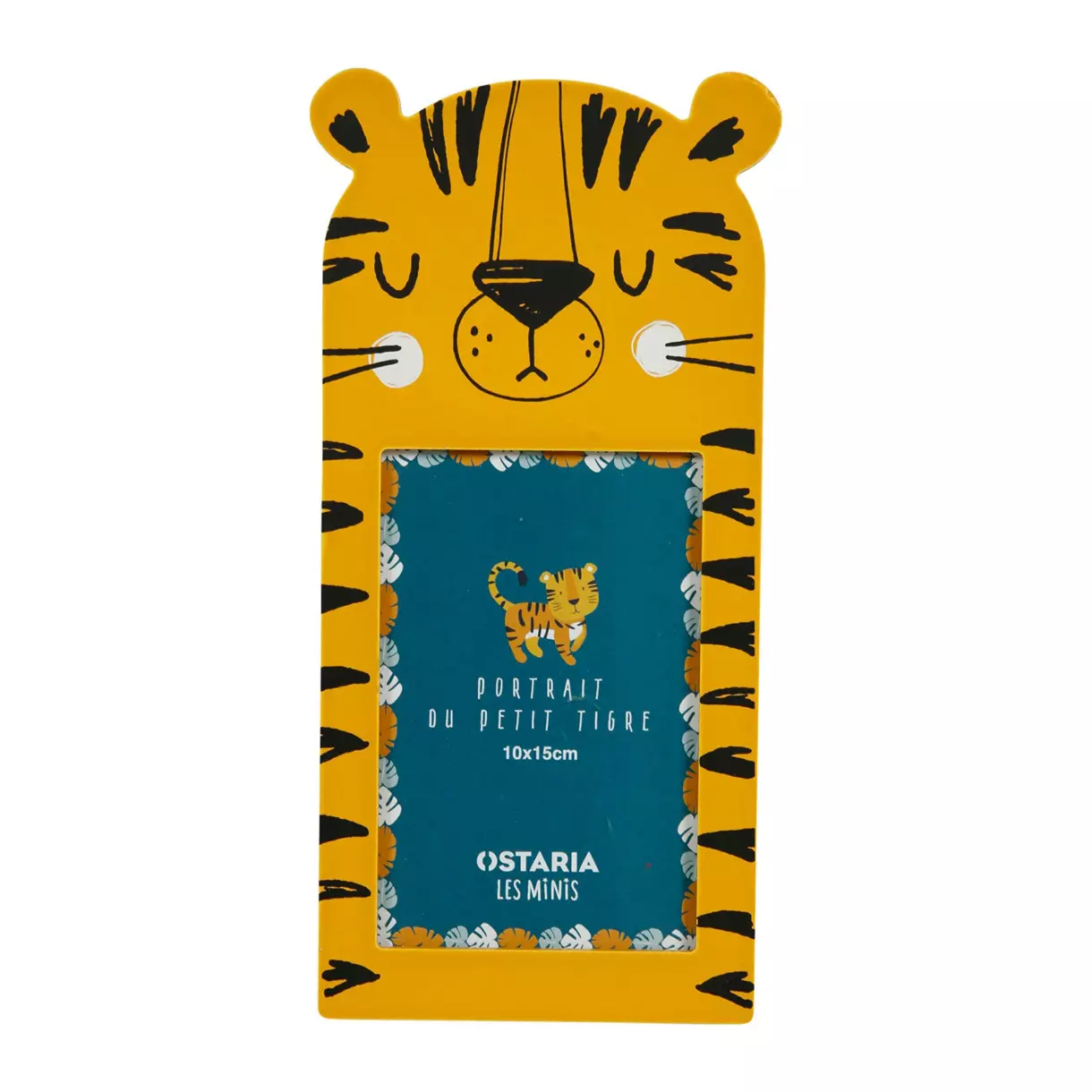Kader met tijger Geel 1