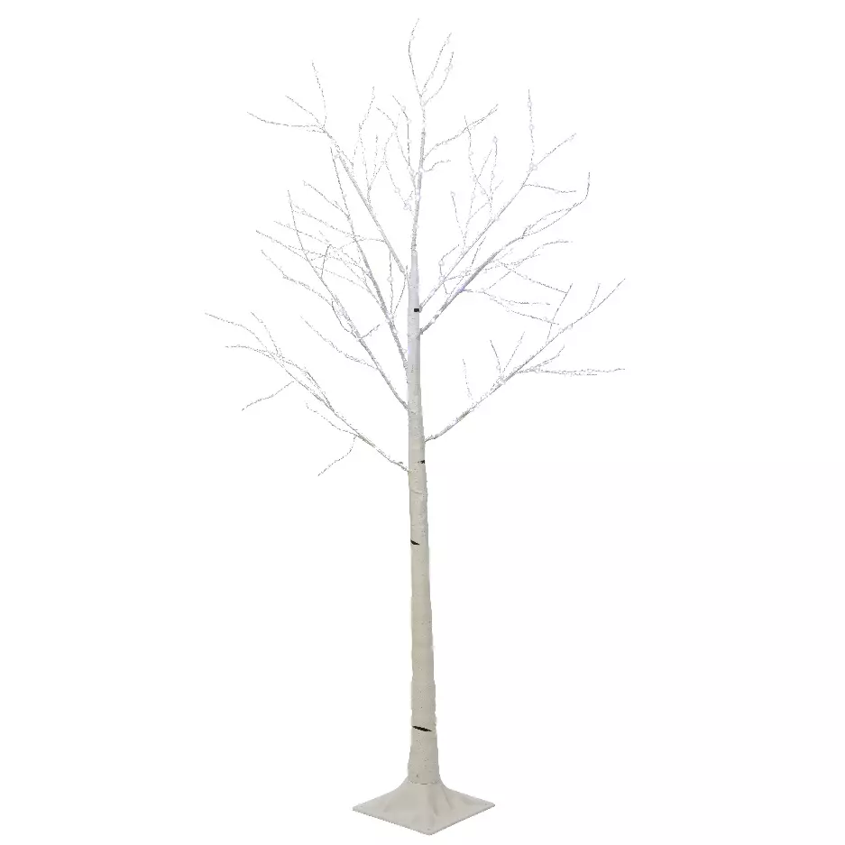 Abedul luminoso Wills Micro LED alto 180 cm Blanco frío 6