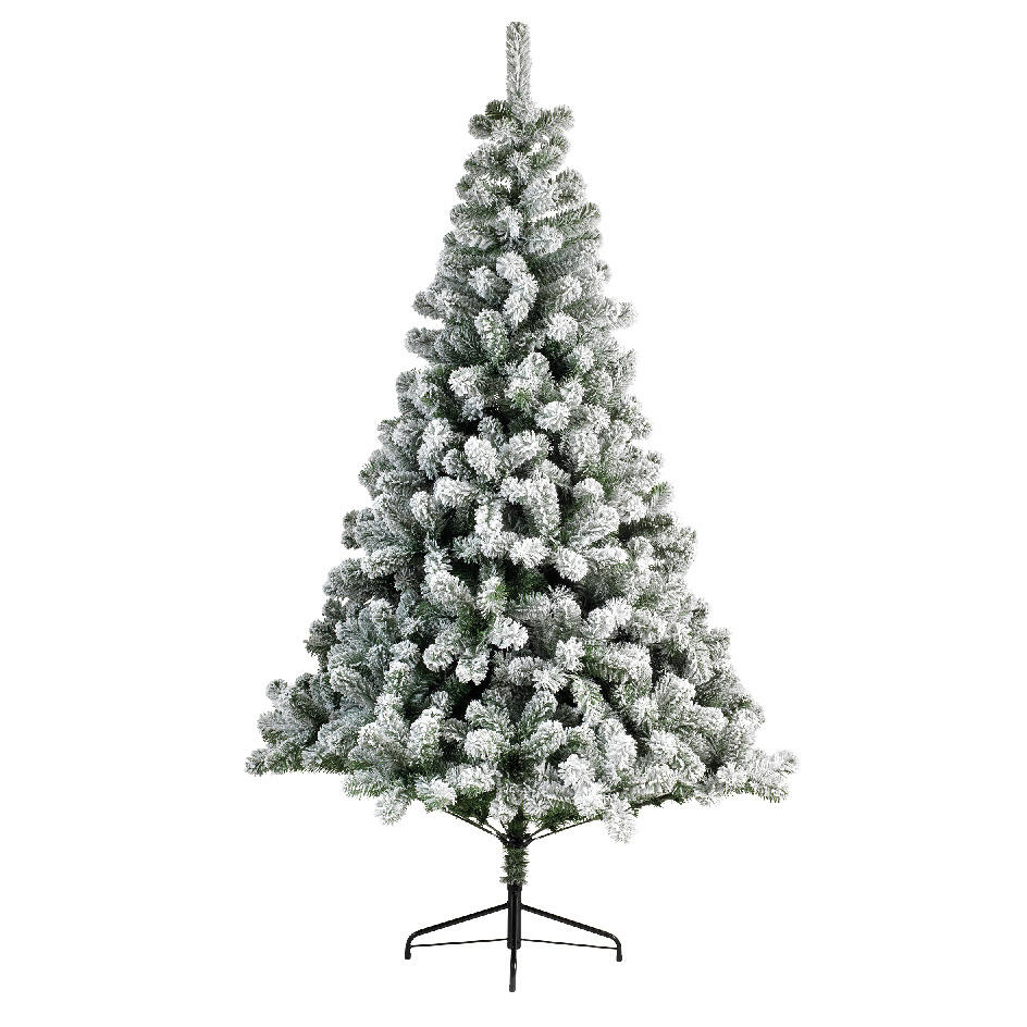 Künstlicher Weihnachtsbaum Royal H150 cm Grün verschneit 1