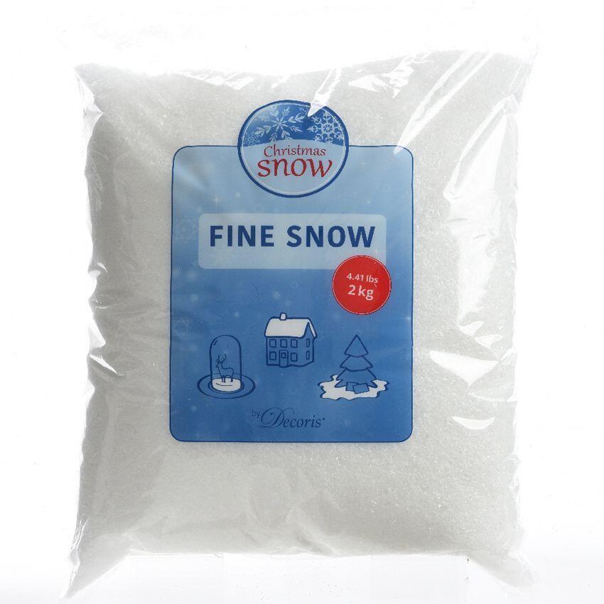 Bolsita de nieve artificial fina 2 kg 1
