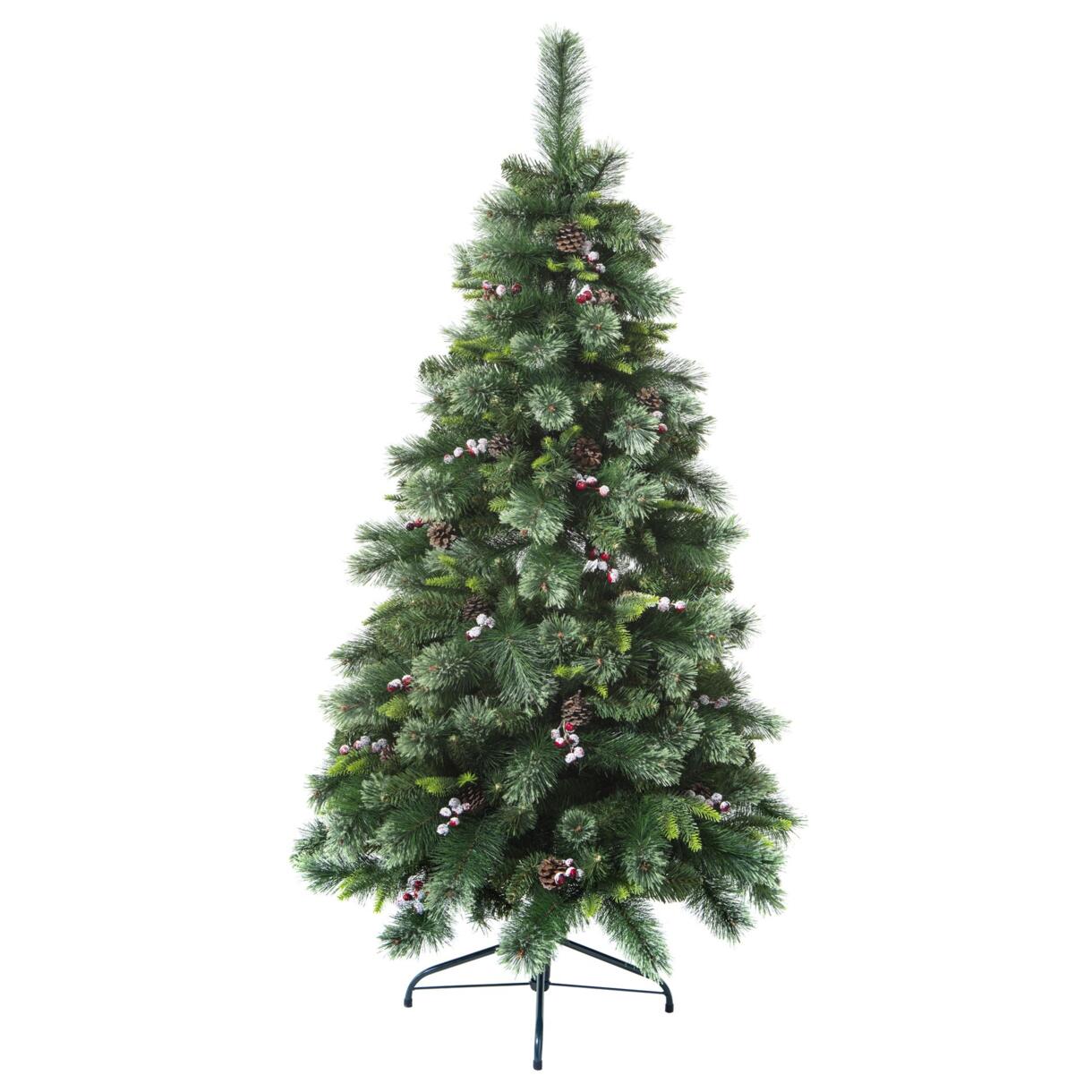 Árbol artificial de Navidad Wyoming Alto 180 cm Verde 1
